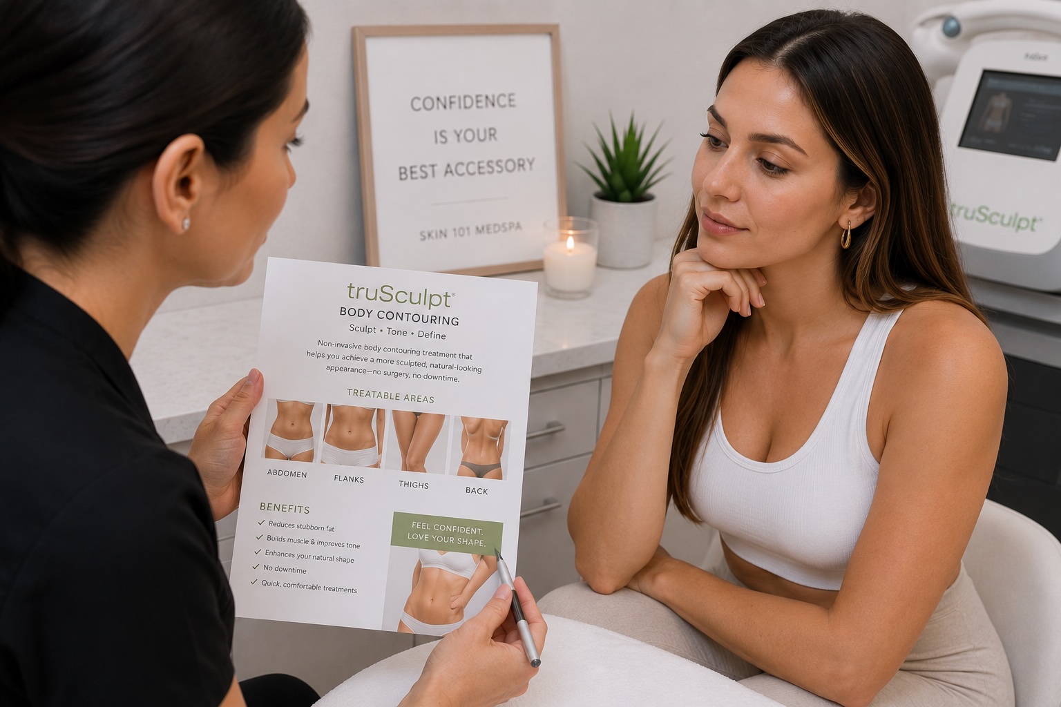 TruSculpt treatment in Spring, TX